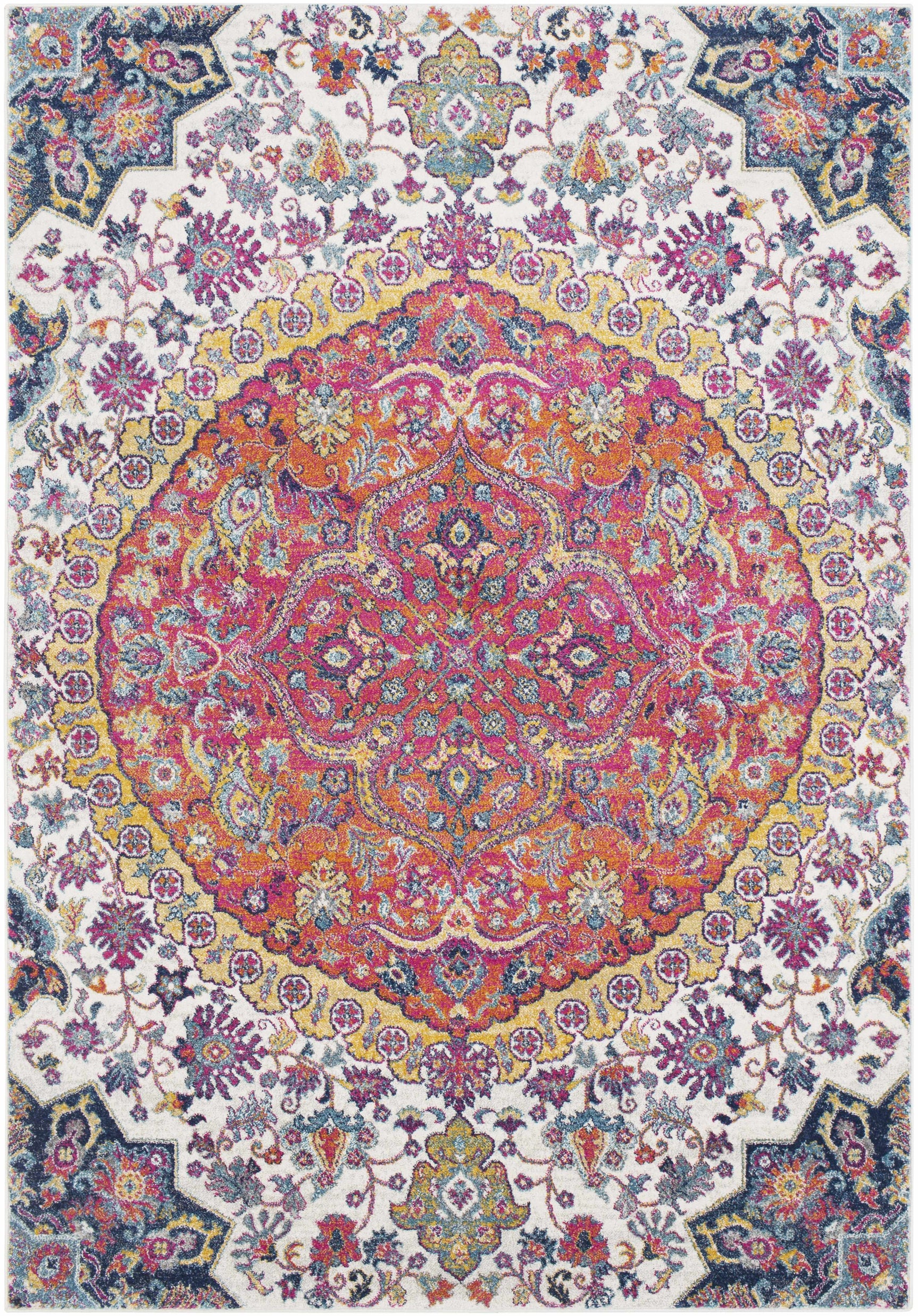 Burgandy Ojus Area Rug - Clearance - Ornate Home