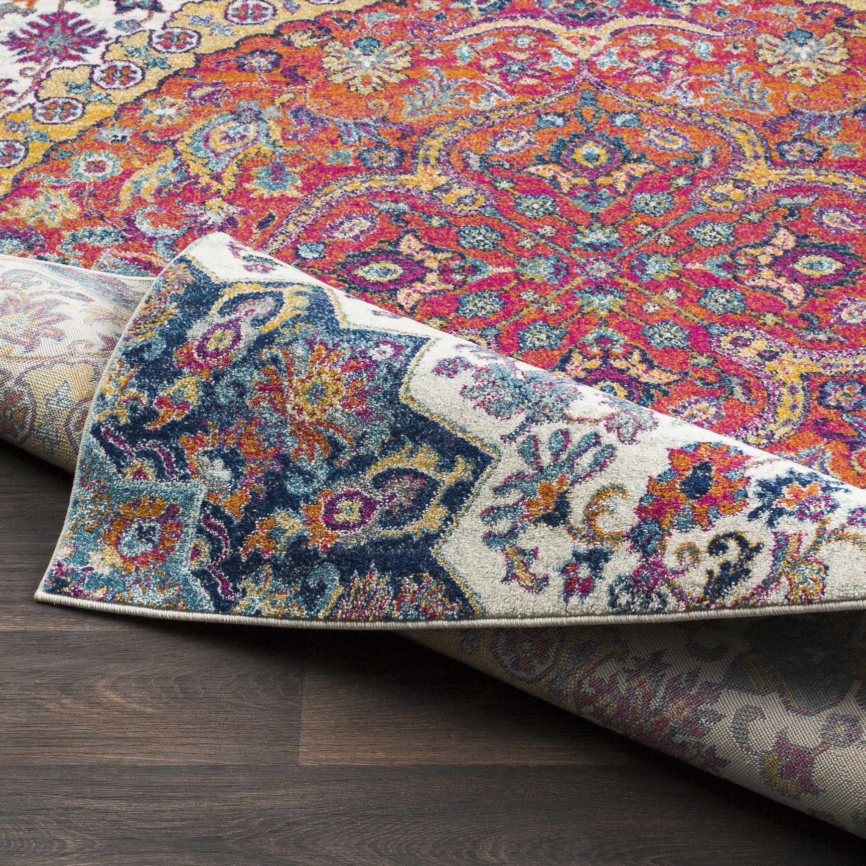 Burgandy Ojus Area Rug - Clearance - Ornate Home