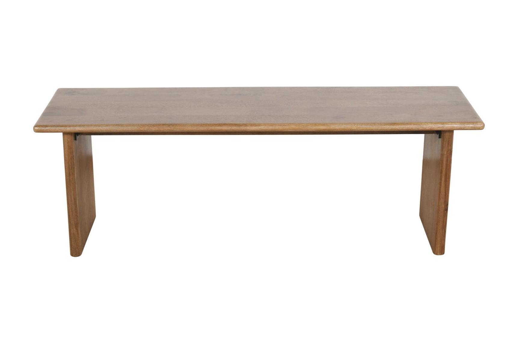Burke Golden/Light Brown Dining Table, Bench w/ 4 Maddox Chairs - Ornate Home