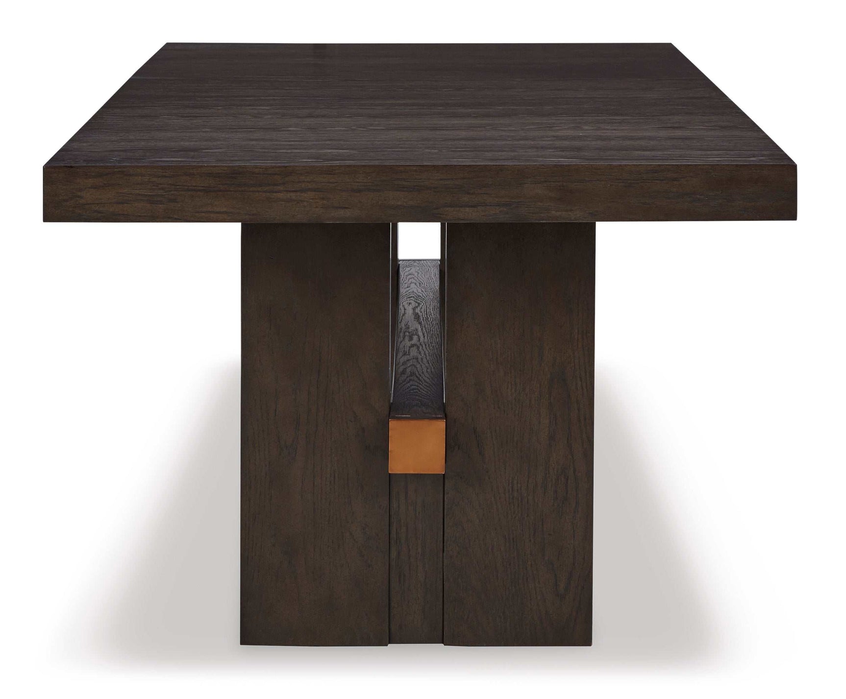 Burkhaus Dark Brown Dining Room Set / 8pc (Online Special Price) - Ornate Home