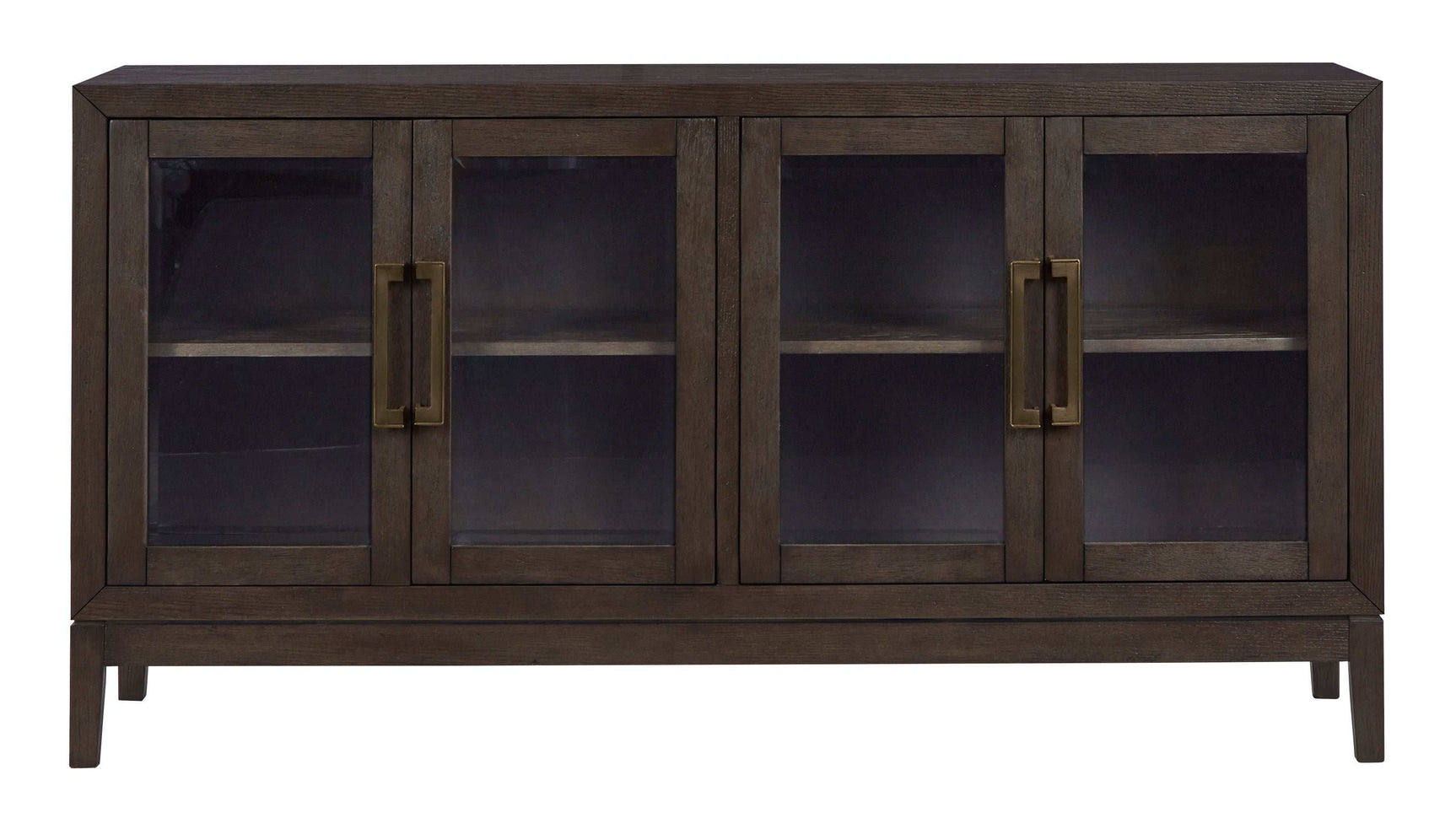 Burkhaus Dark Brown Dining Room Set / 8pc (Online Special Price) - Ornate Home