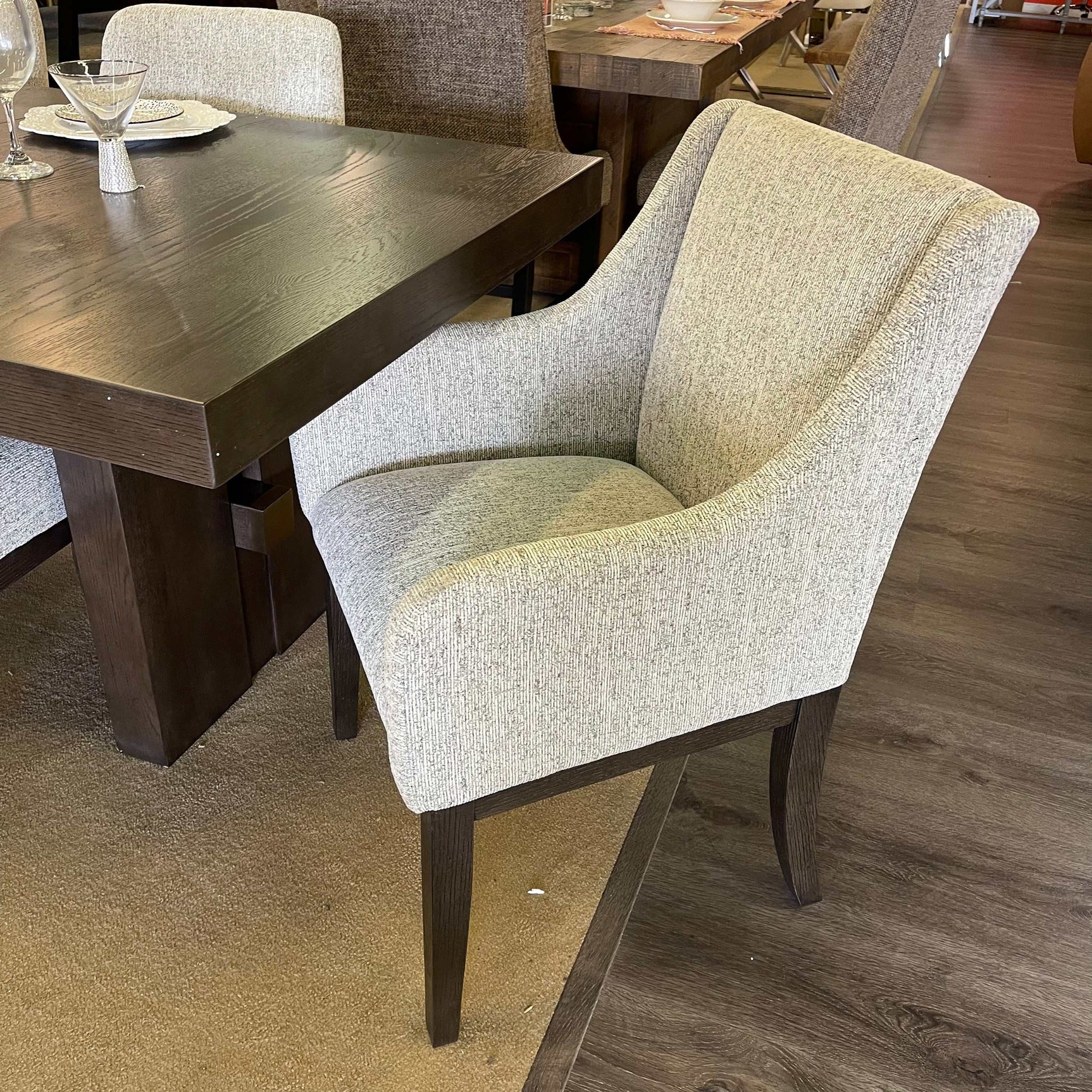 Burkhaus Dark Brown Dining Room Set / 9 pc (Online Special Price) - Ornate Home