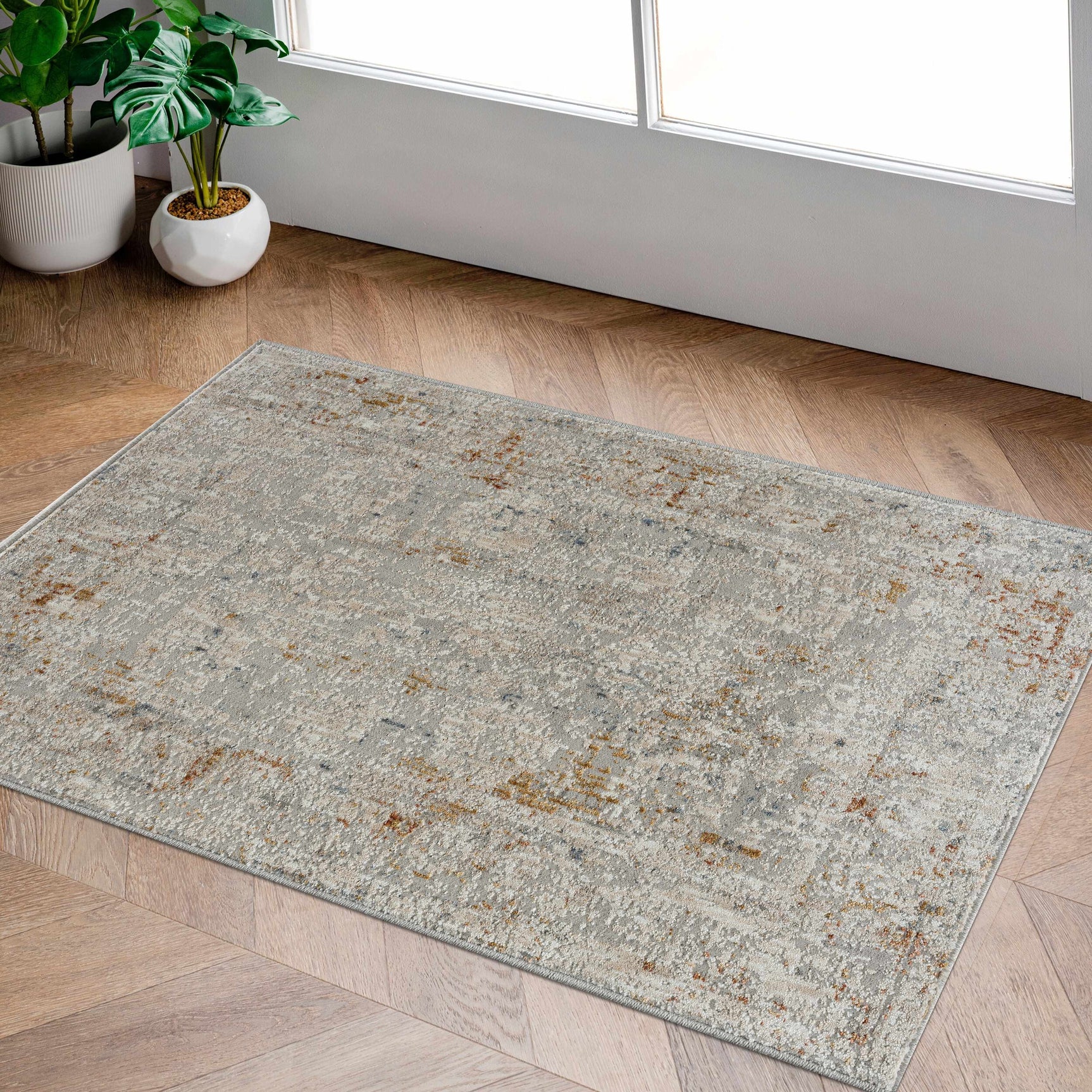Burkittsville Textured Luxe Area Rug - Ornate Home