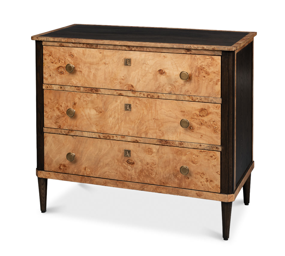 Burl Honey/Oak Chest