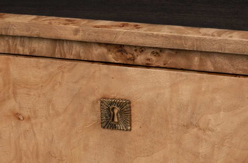 Burl Honey/Oak Chest