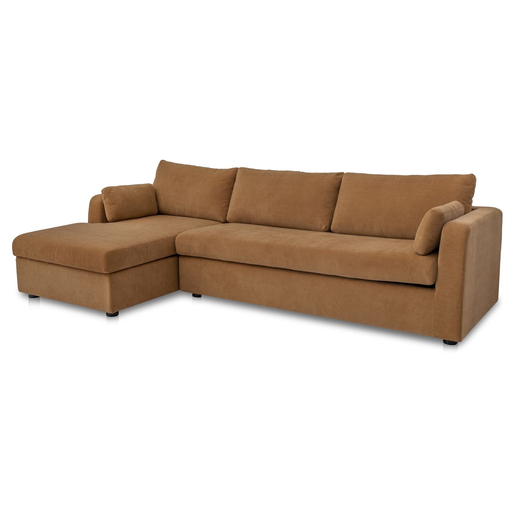 Burrow Ginger Sleeper Sectional With Left Storage Chaise - Ornate Home