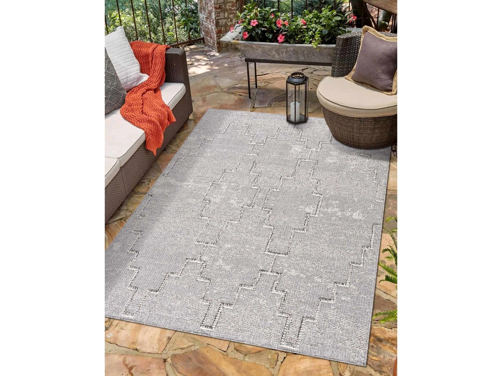 Butch Taupe Textured Performance Rug - Clearance - Ornate Home