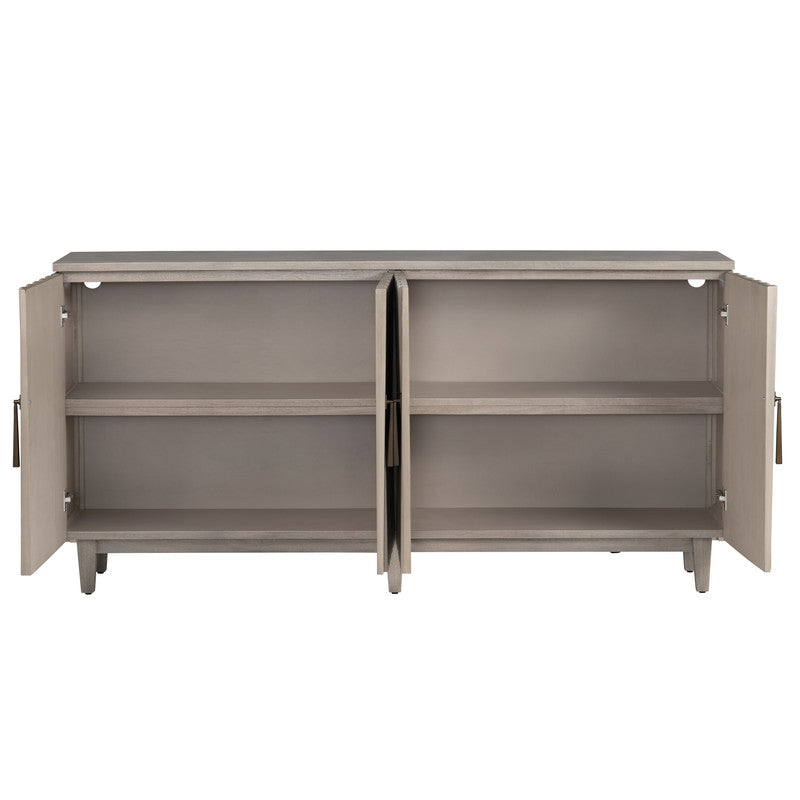 Butler Tan Four-Door Sideboard - Ornate Home