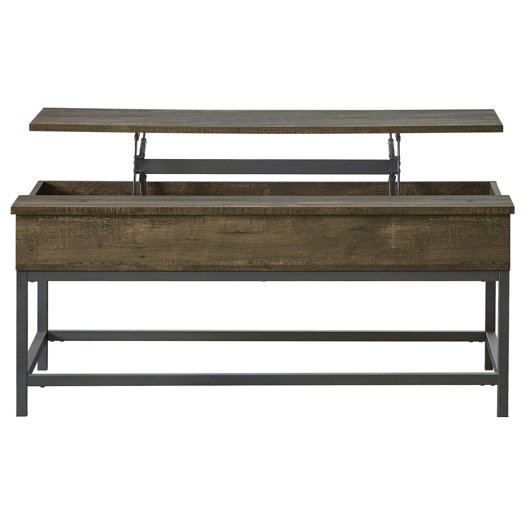 Byers Brown Oak 3-piece Lift Top Coffee and End Table Set - Ornate Home