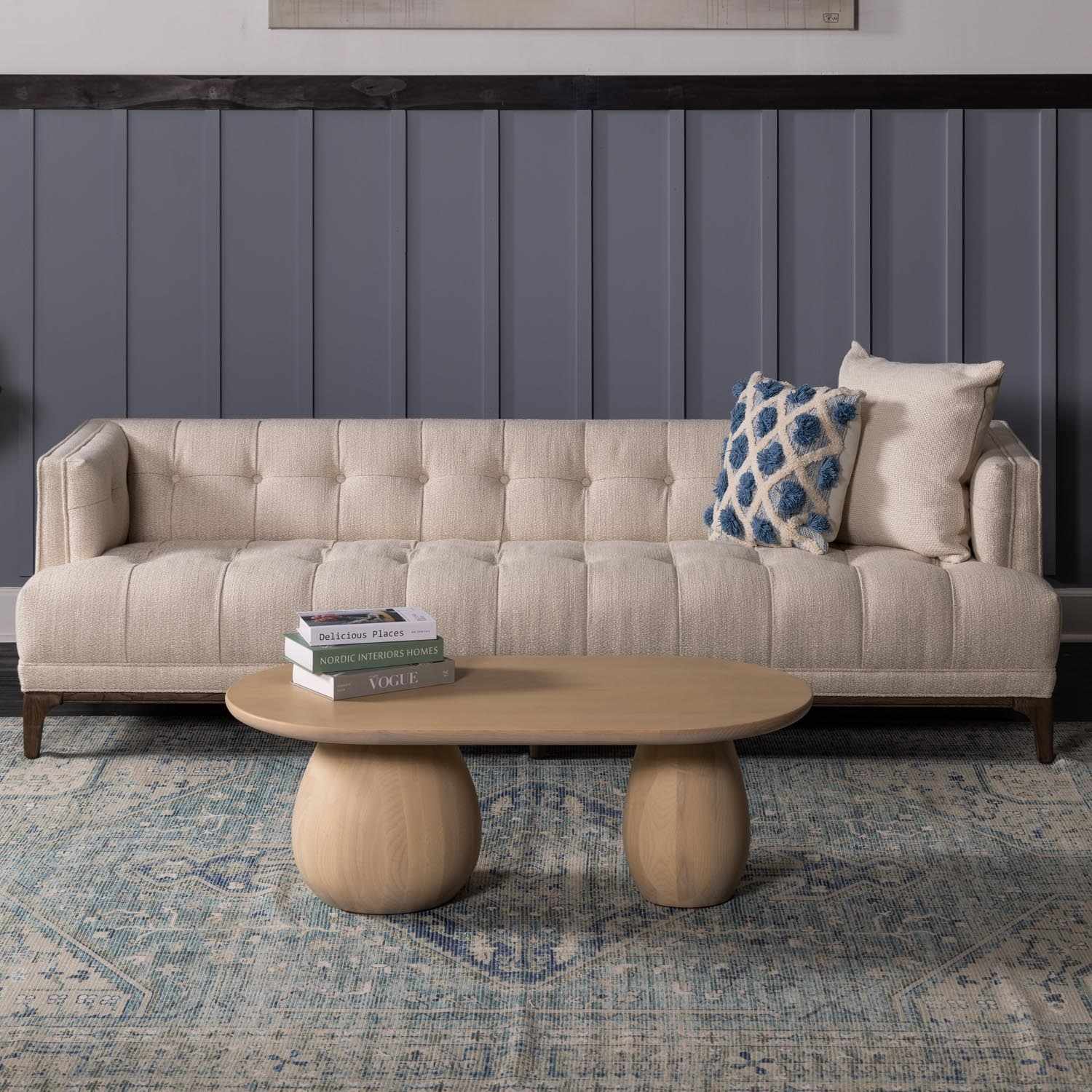 Byers Handmade Cotton-blend Aqua Rug - Ornate Home