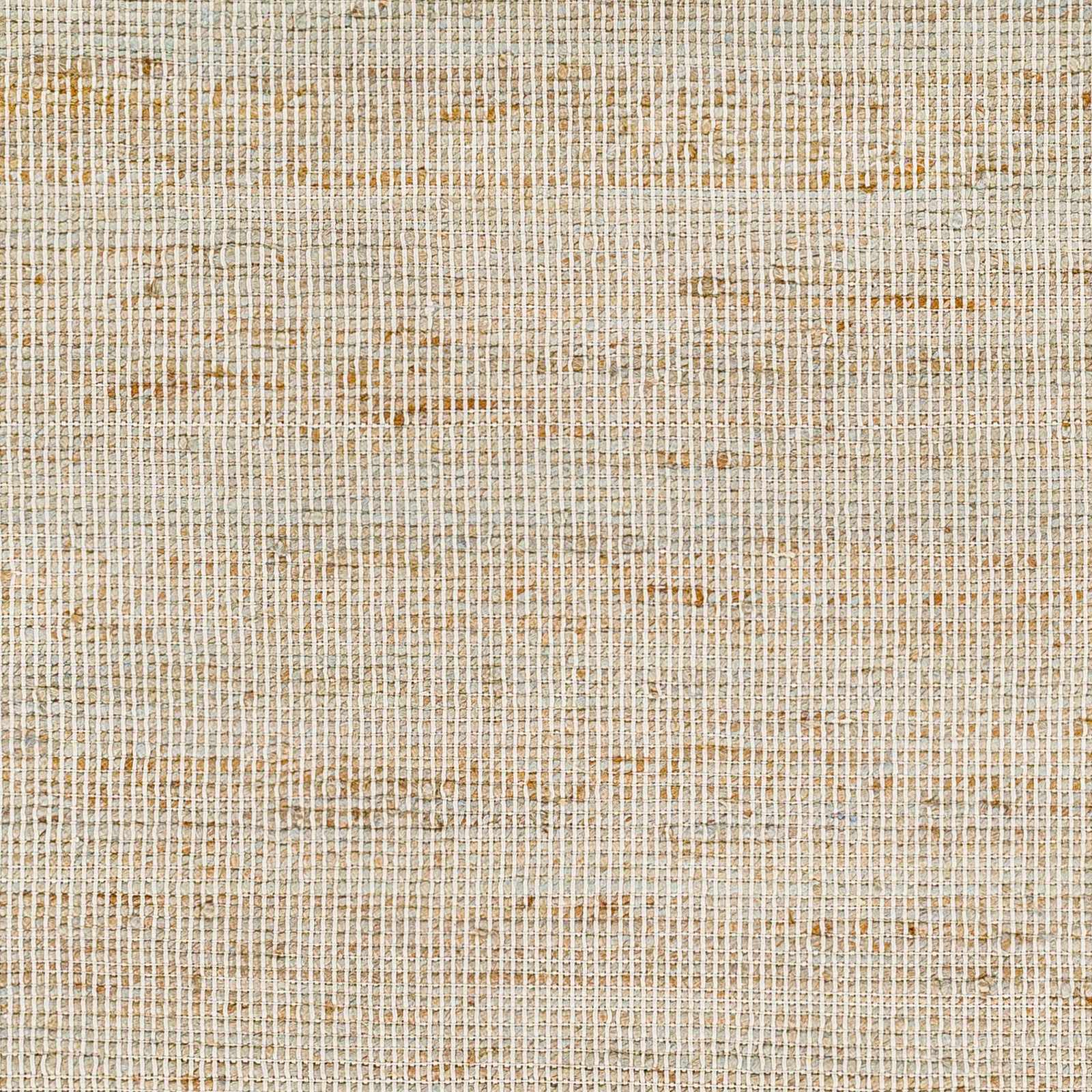Byrne Beige & Green Jute Rug - Clearance - Ornate Home