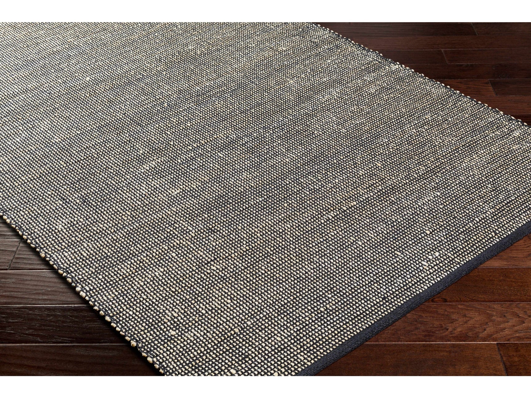 Byrne Black Jute Rug - Ornate Home