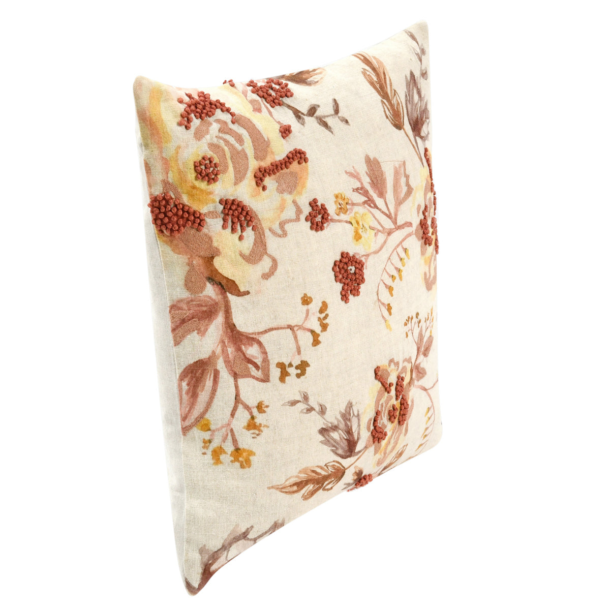 CA Amra Natural Clay Multi 20x20 Throw Pillow (Set of 2) - Ornate Home