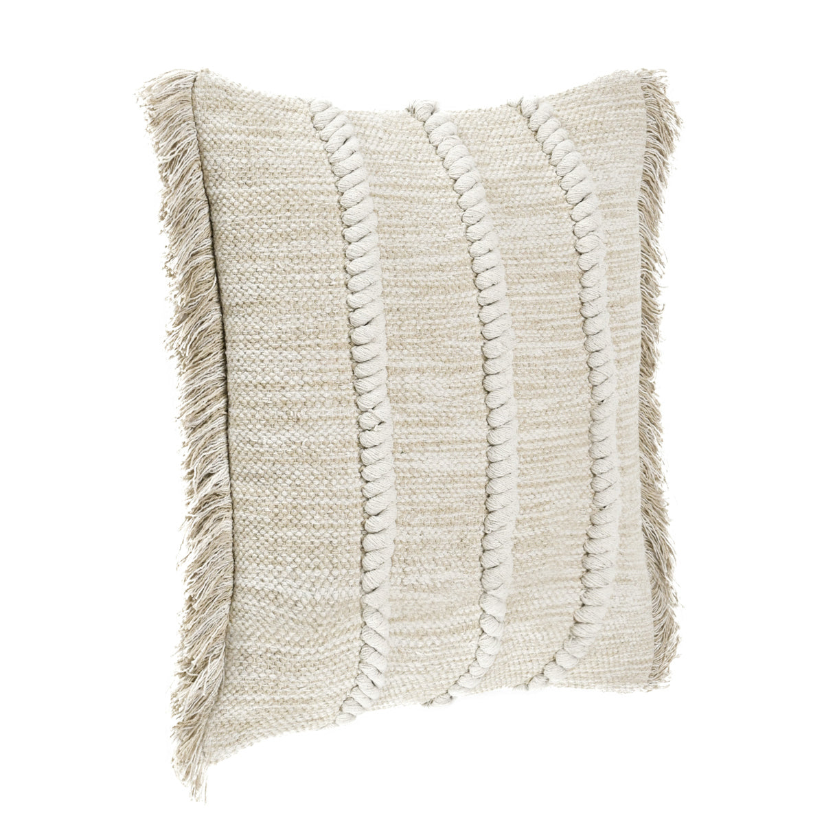 CA Lucera Natural Multiple Sizes Throw Pillow - Ornate Home