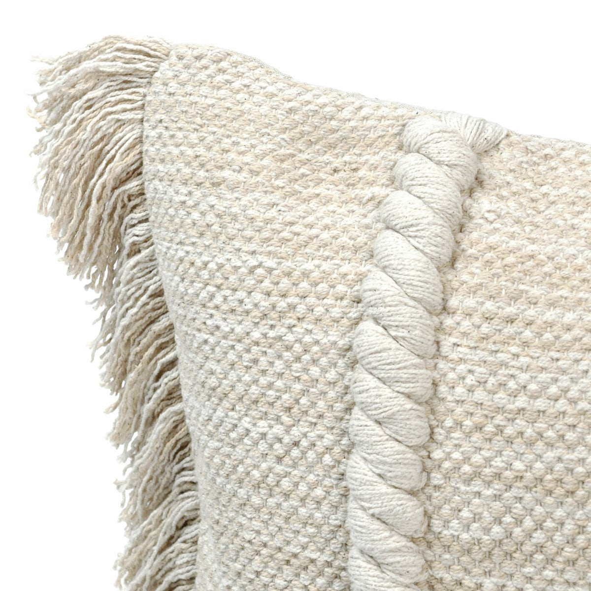 CA Lucera Natural Multiple Sizes Throw Pillow - Ornate Home