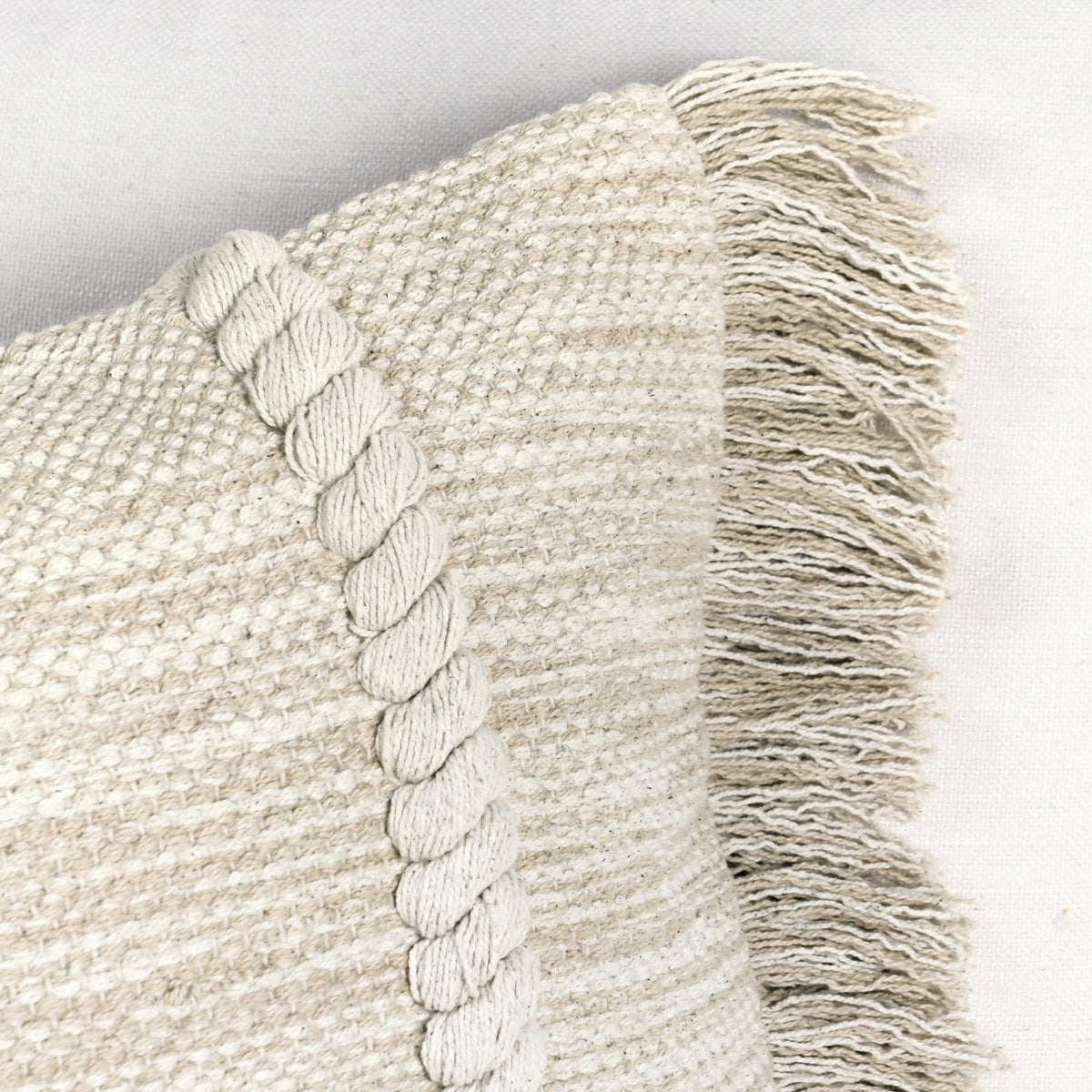CA Lucera Natural Multiple Sizes Throw Pillow - Ornate Home