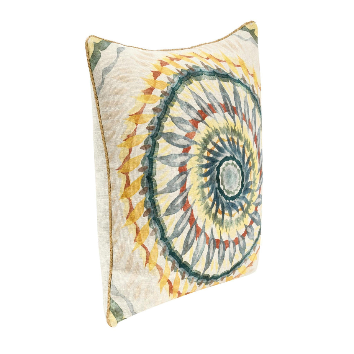 CA Mesta Blue Multi 20x20 Throw Pillow - Ornate Home