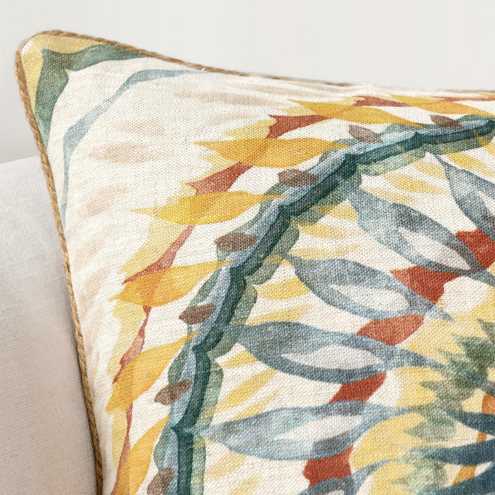 CA Mesta Blue Multi 20x20 Throw Pillow - Ornate Home