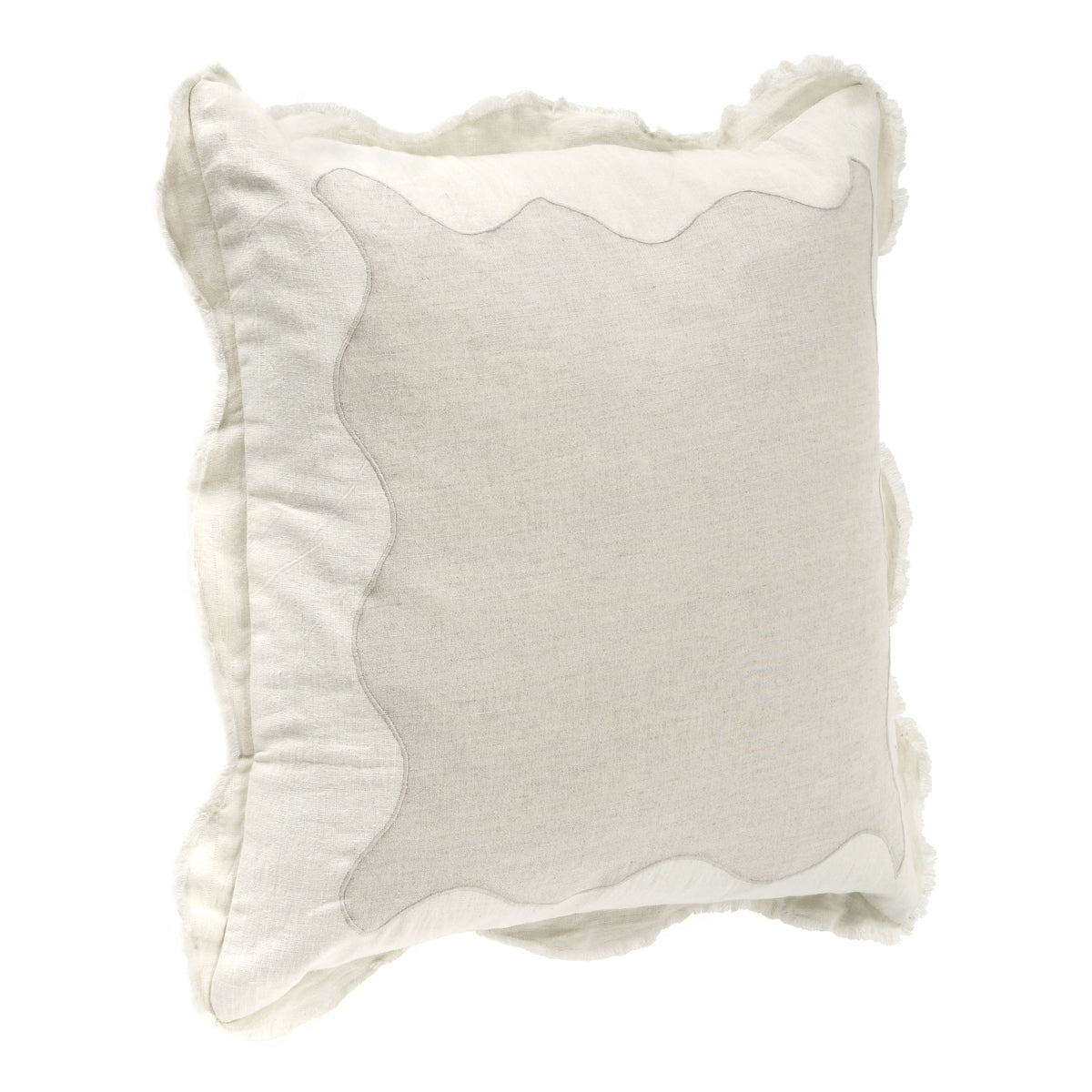 CA Tollo Natural/Ivory Multiple Sizes Throw Pillow - Ornate Home