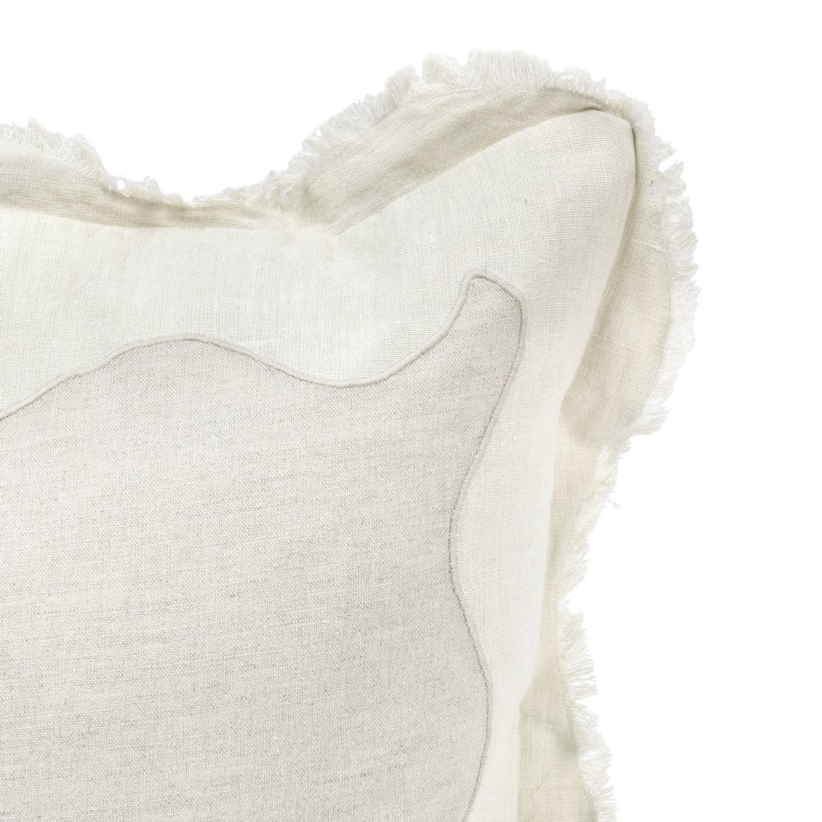 CA Tollo Natural/Ivory Multiple Sizes Throw Pillow - Ornate Home