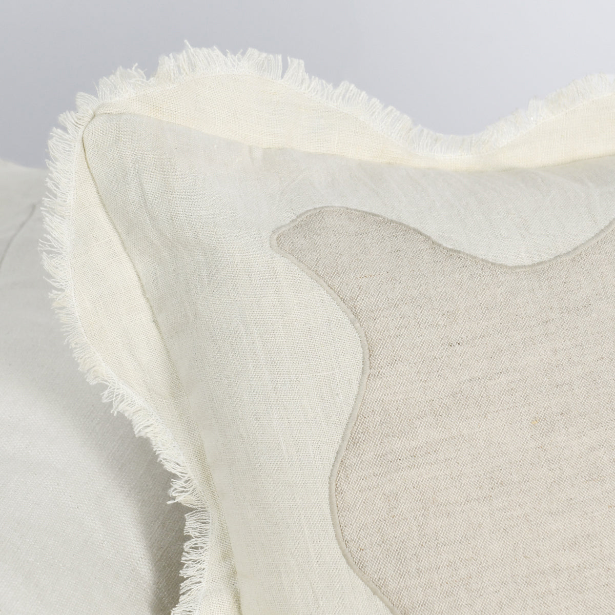 CA Tollo Natural/Ivory Multiple Sizes Throw Pillow - Ornate Home