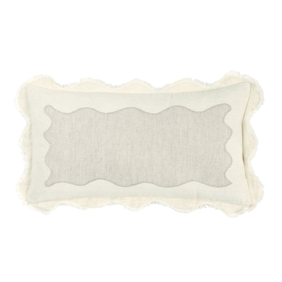 CA Tollo Natural/Ivory Multiple Sizes Throw Pillow - Ornate Home