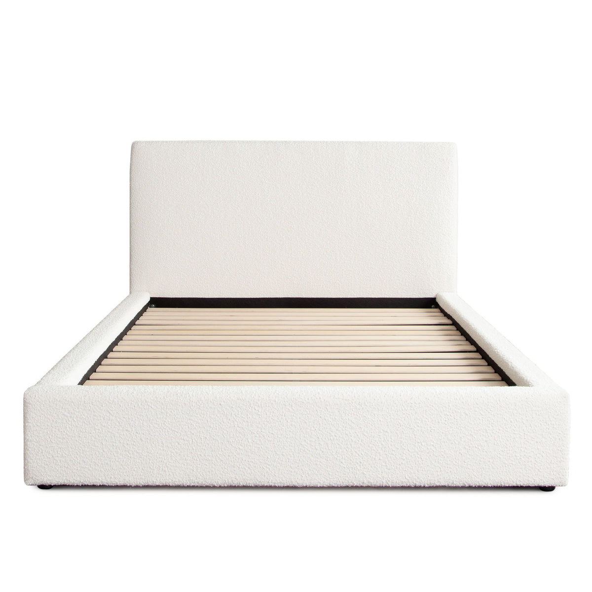 Cloud Ivory Boucle Bed - Ornate Home