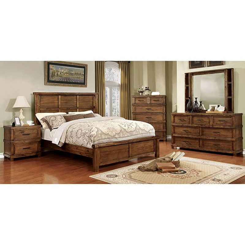 Baddock Antique Oak Mirror