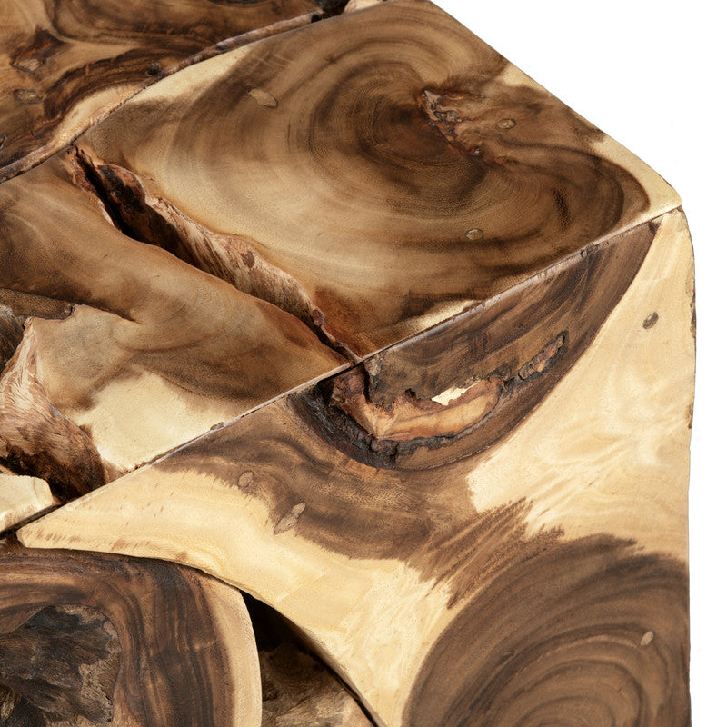 Borneo Brown Suar Cocktail Table