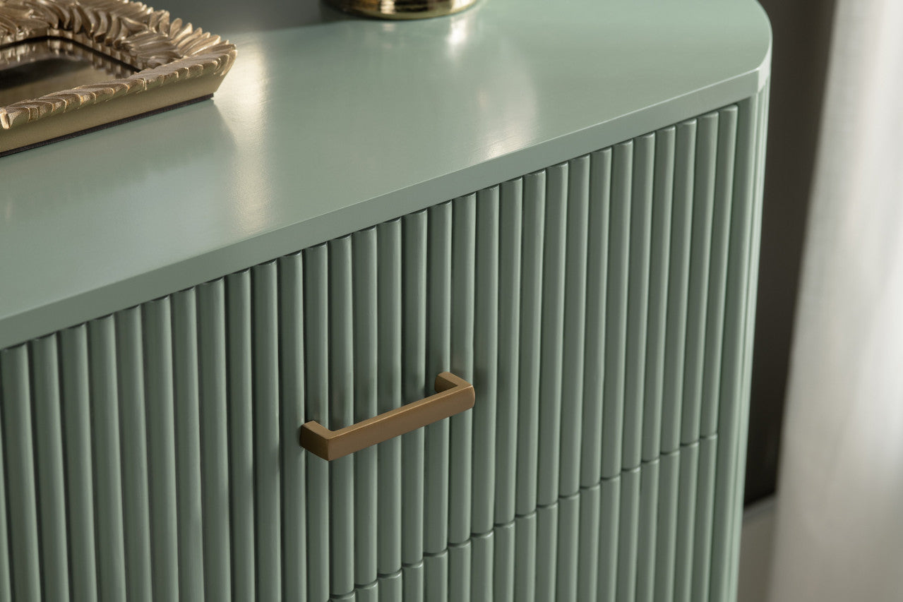 Astoria Green Three-Drawer Chest