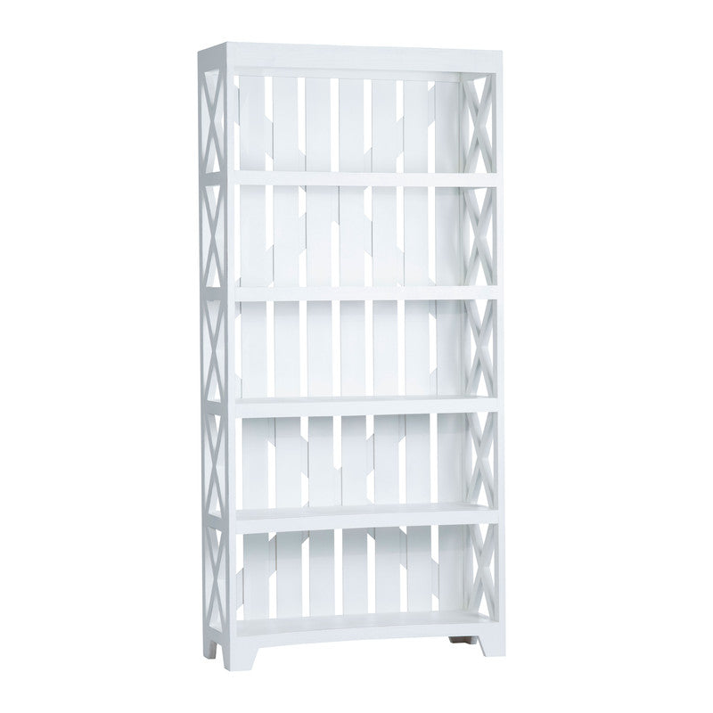 Brambleton White Bookcase