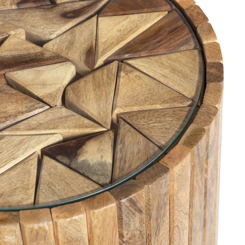 Timberline Brown Accent Table