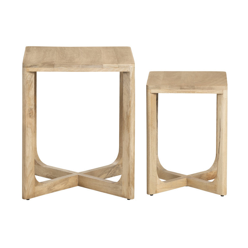 Braden Brown 2-Piece Accent Table Set