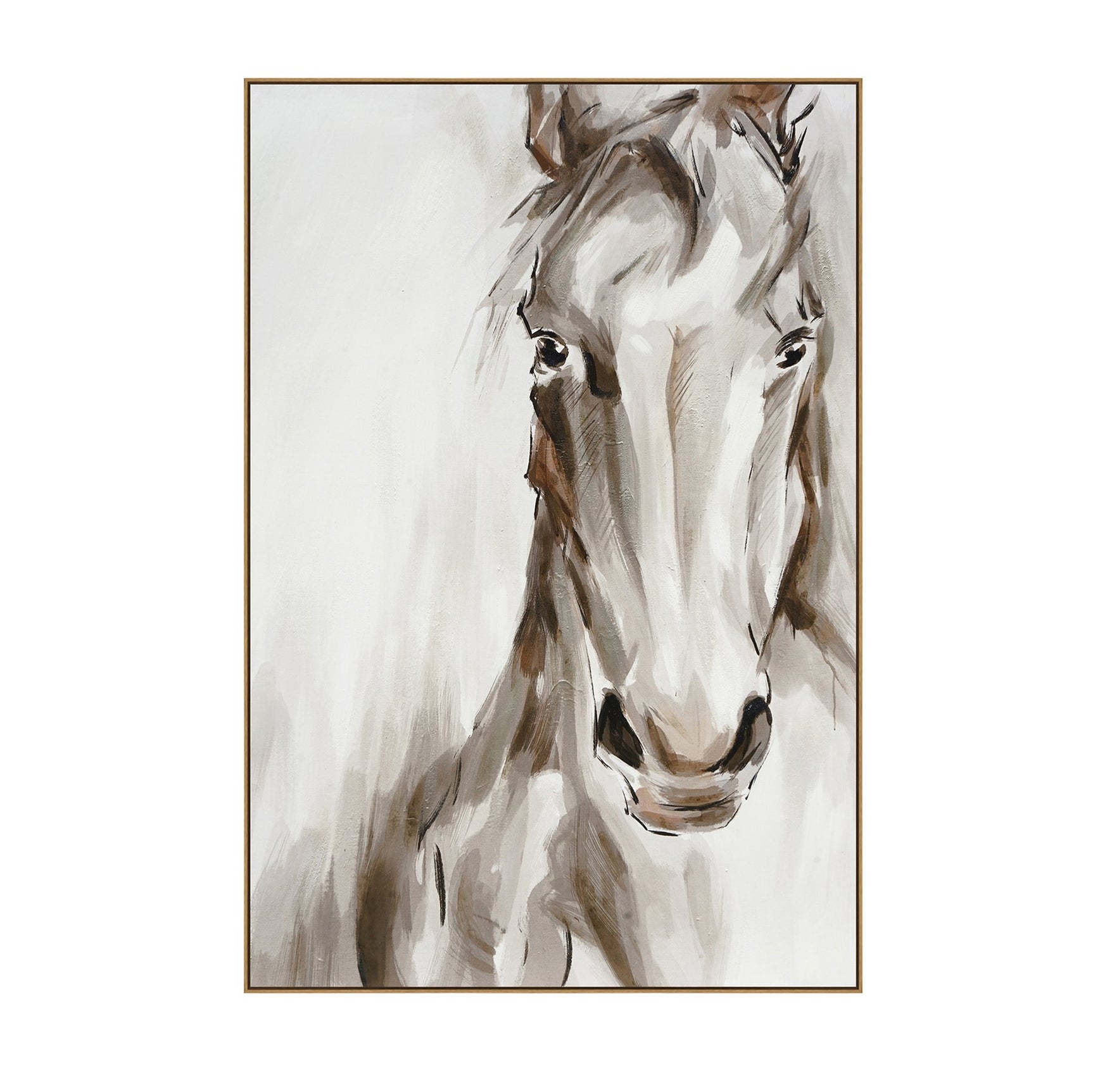 Fulton Brown/White Canvas