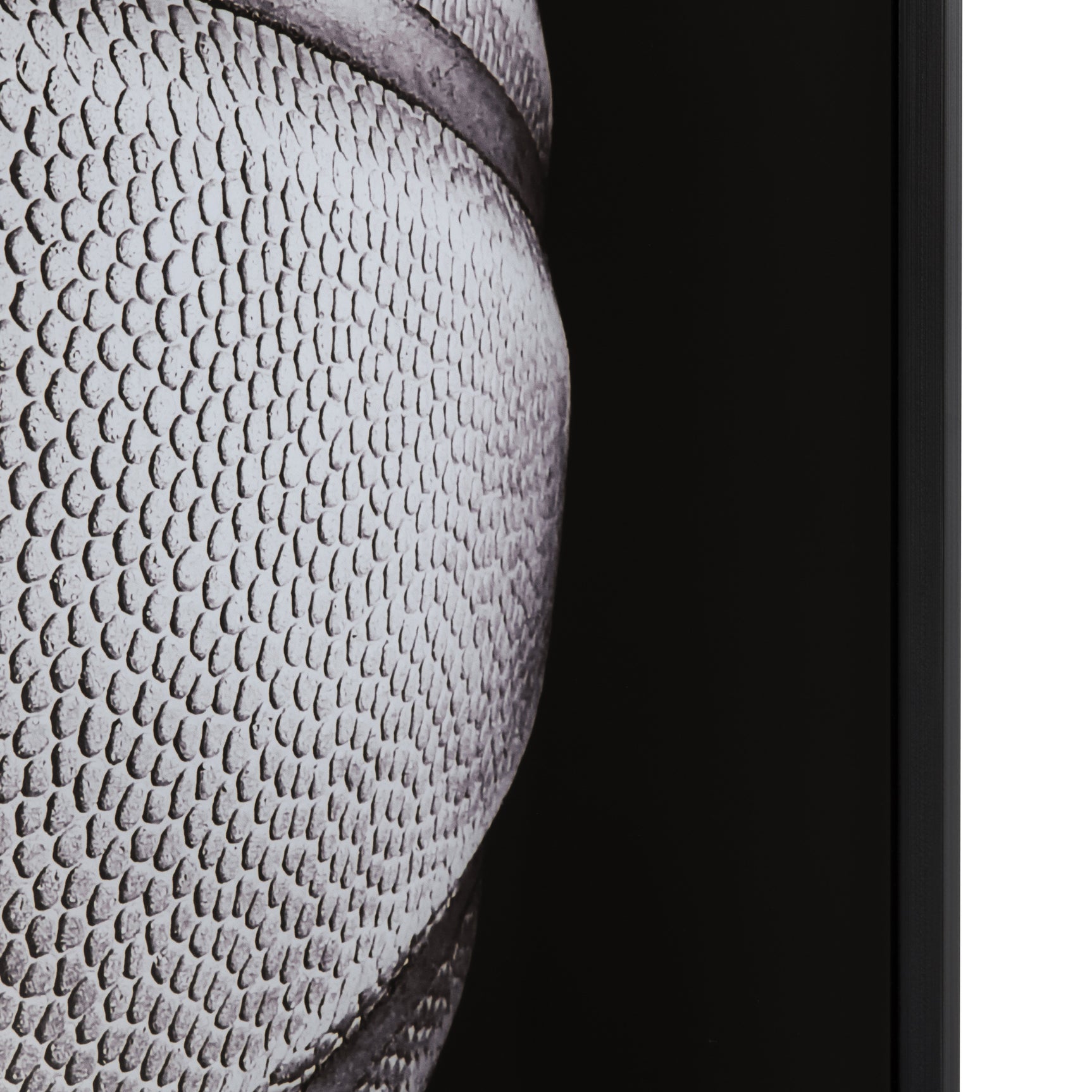 Double Dribble Black Wall Art