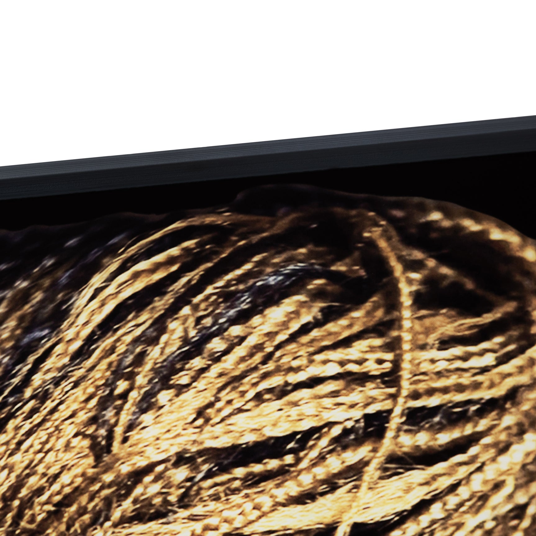 Zola Black/Yellow Wall Art