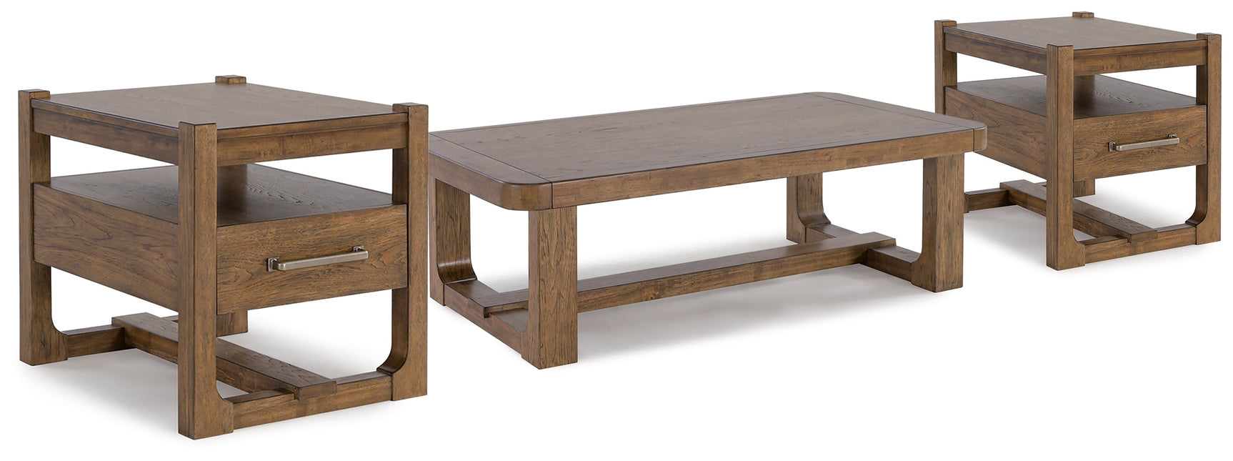 Cabalynn Brown Coffee Table and 2 End Tables (Online Special Price) - Ornate Home