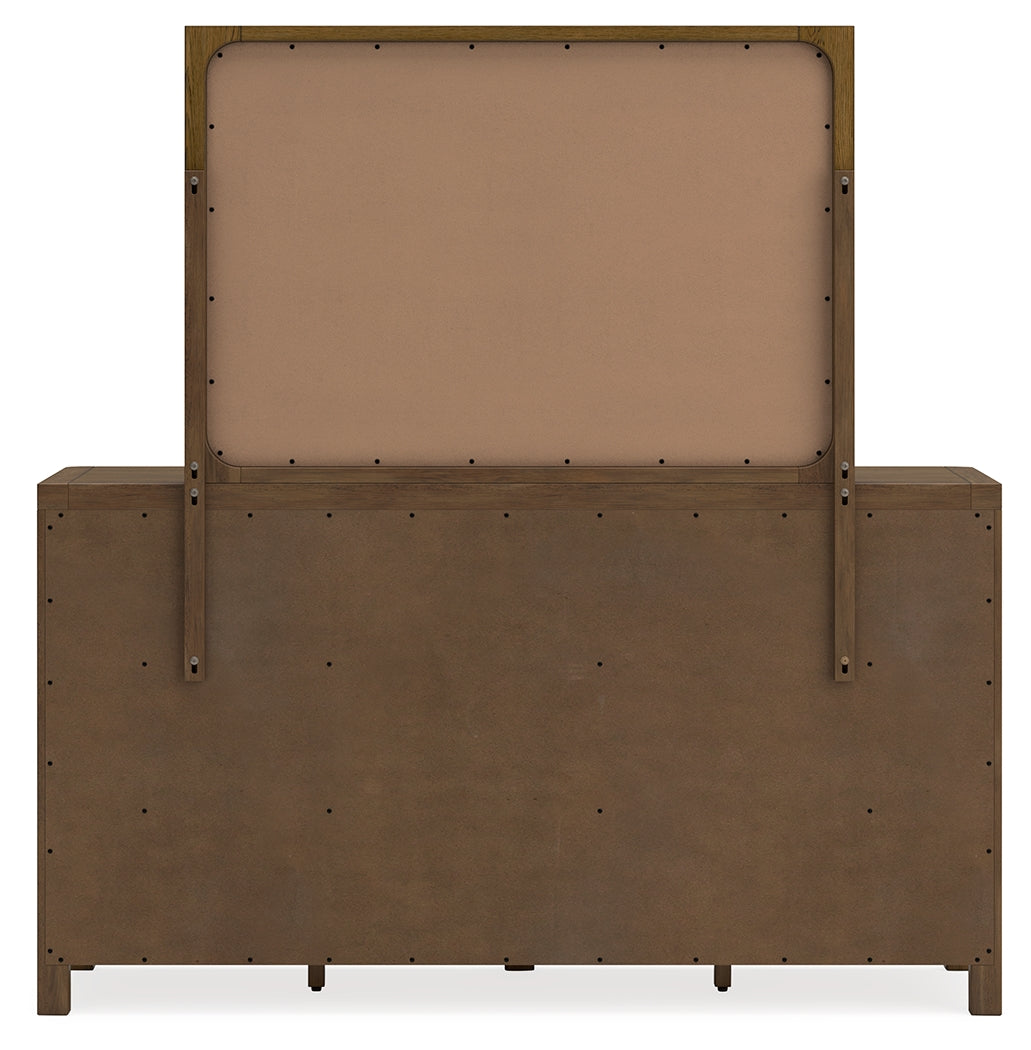 Cabalynn King Panel Bedroom Set with Storage, Dresser and Mirror (Online Special Price) - Ornate Home