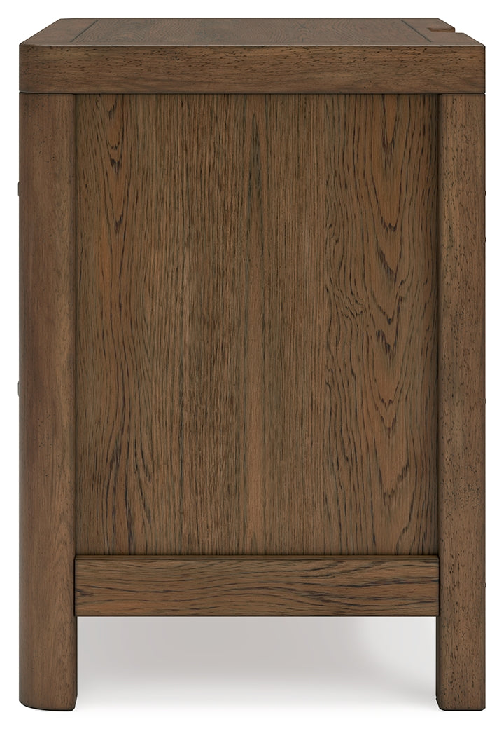 Cabalynn Light Brown Nightstand - Ornate Home