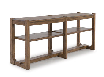 Cabalynn Light Brown Sofa Table (Online Special Price) - Ornate Home