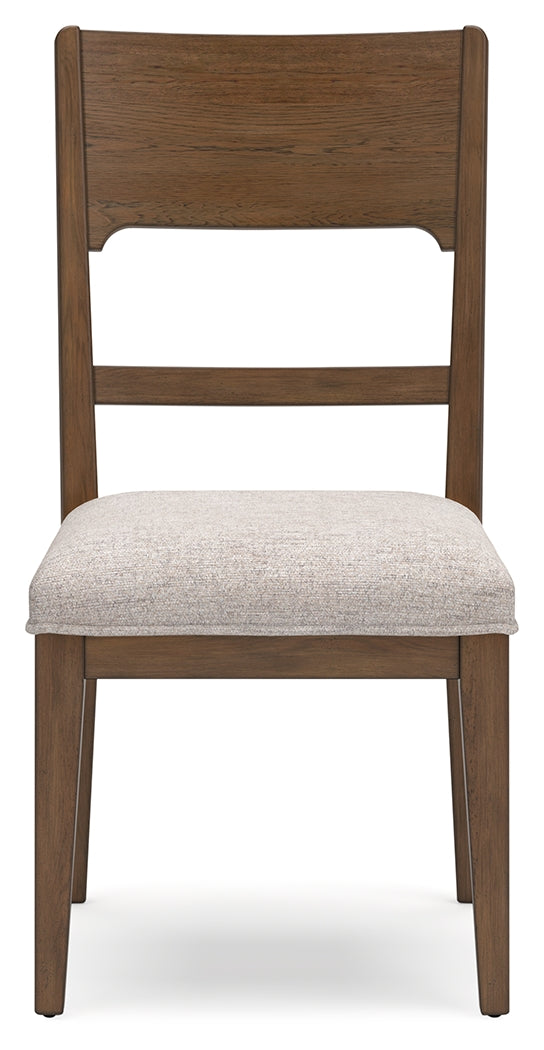 Cabalynn Oatmeal/Light Brown Extension Dining Table and 4 Chairs (Online Special Price) - Ornate Home