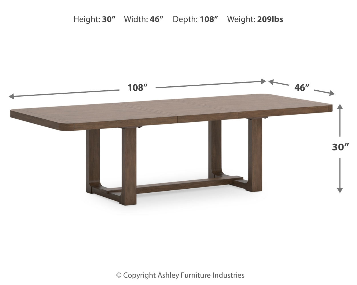 Cabalynn Oatmeal/Light Brown Extension Dining Table and 4 Chairs (Online Special Price) - Ornate Home