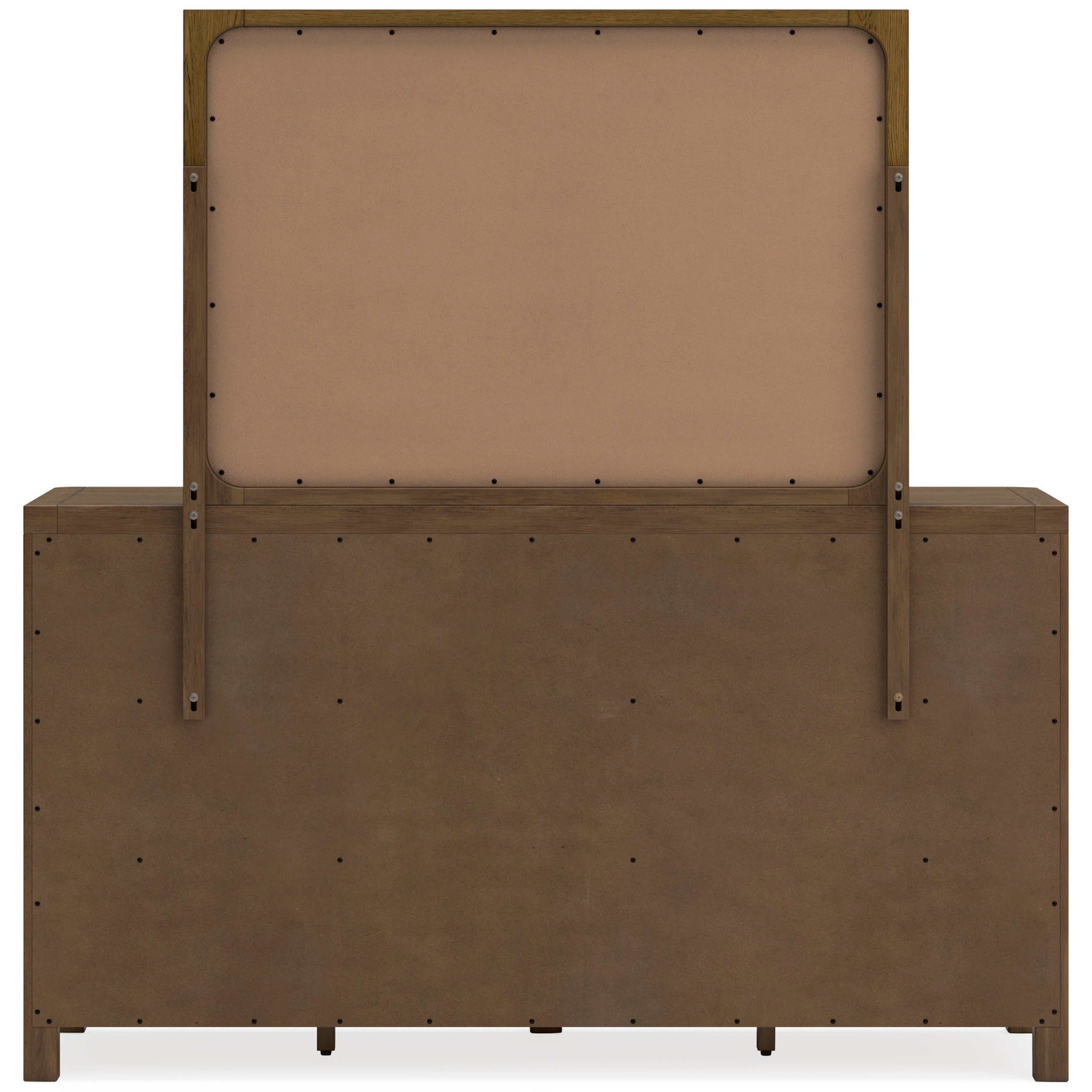 Cabalynn Oatmeal & Light Brown Queen Uph. Bedroom Set / 4pc (Online Special Price) - Ornate Home