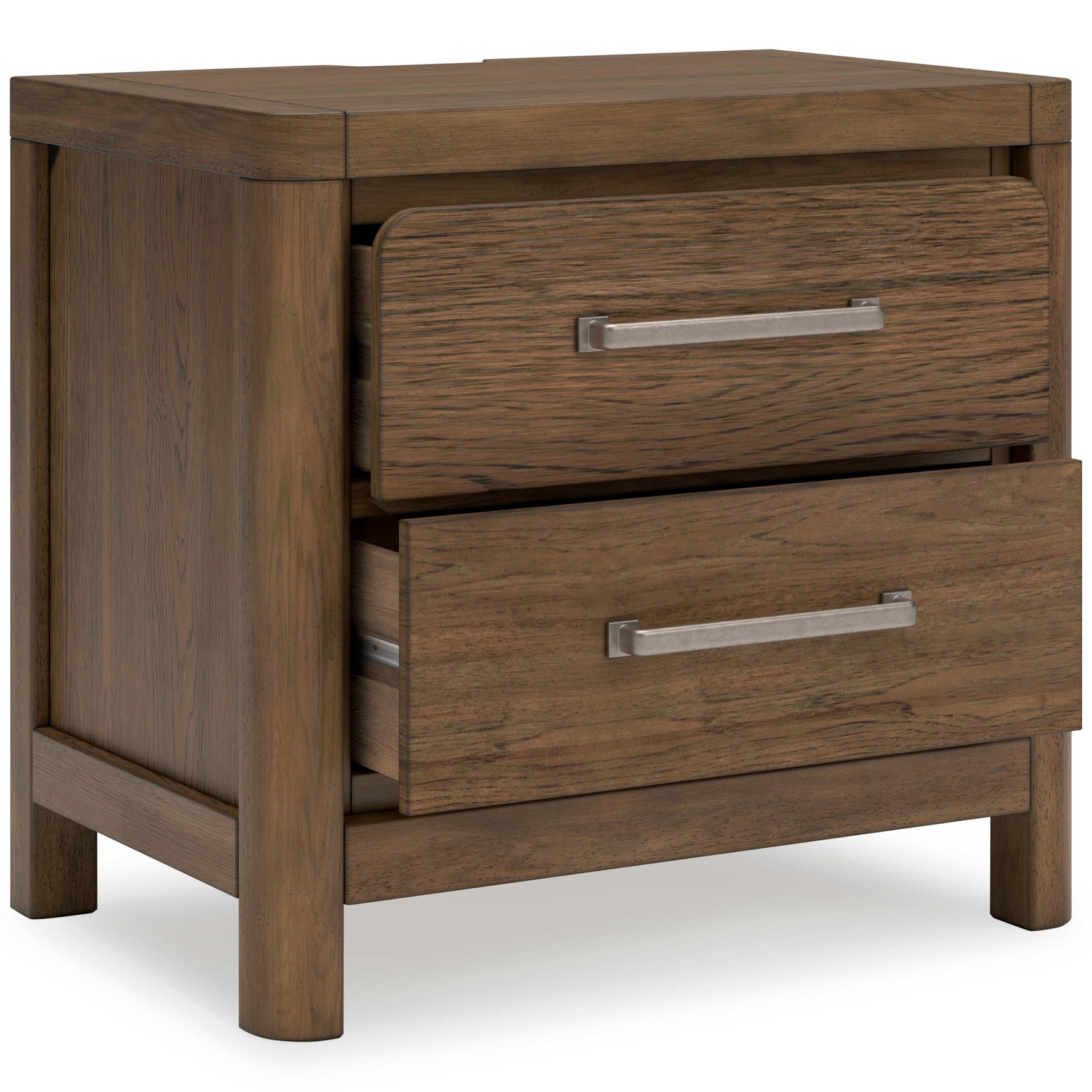 Cabalynn Oatmeal & Light Brown Queen Uph. Bedroom Set / 4pc (Online Special Price) - Ornate Home