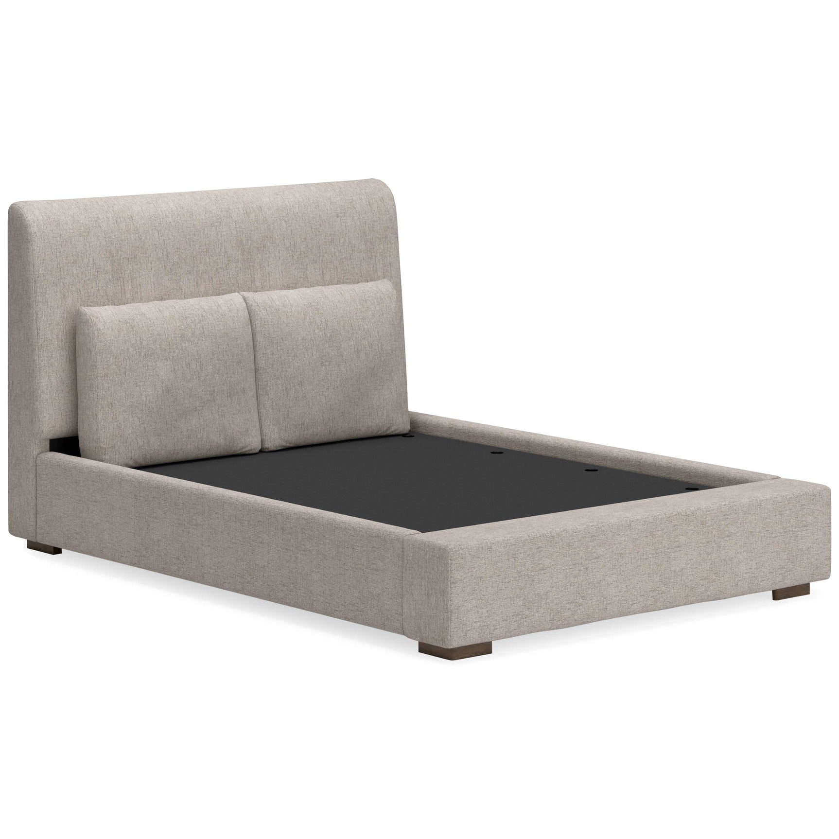 Cabalynn Oatmeal Queen Upholstered Bed (Online Special Price) - Ornate Home