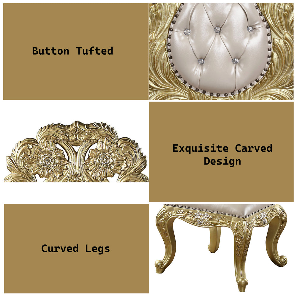 Cabriole Side Chair (Set-2) - Ornate Home