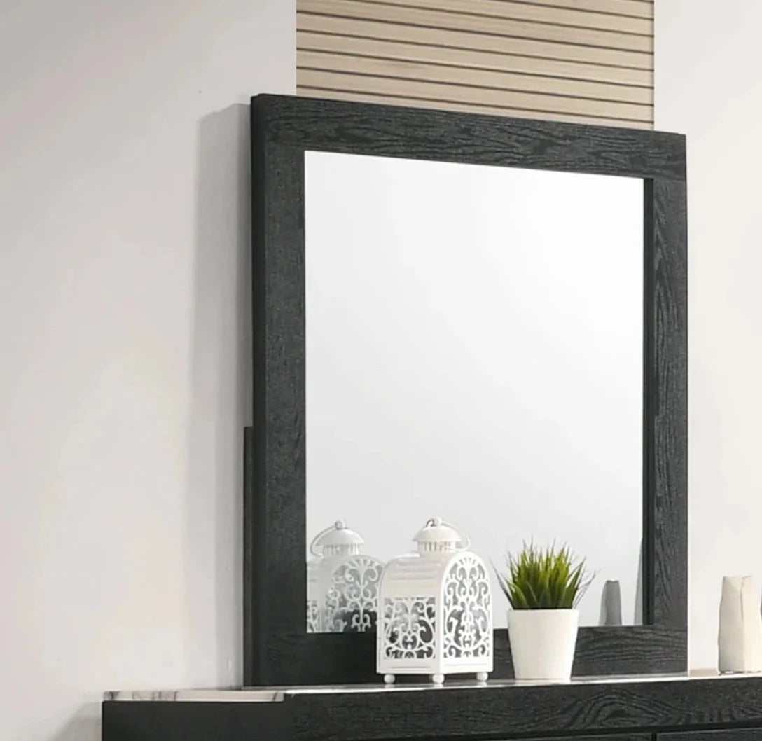 Cadence Black Dresser & Mirror - Ornate Home