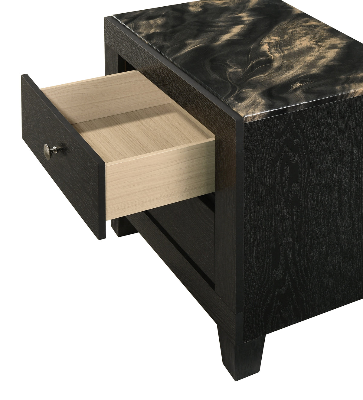 Cadence Black/Gold Bedroom Set - Ornate Home