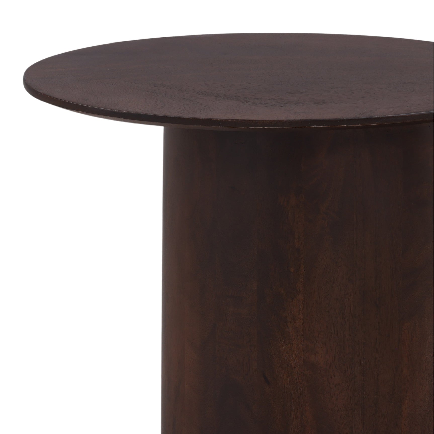 Cadence Dark Brown Side Table - Ornate Home