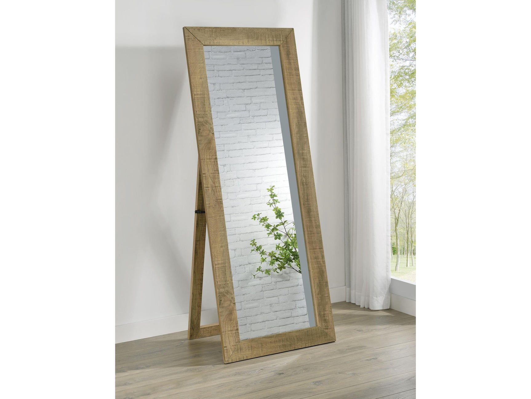 Cadence Mango Tempered Glass Full Length Standing Mirror - Ornate Home